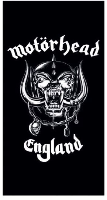 Motörhead - Logo - fürdőlepedő