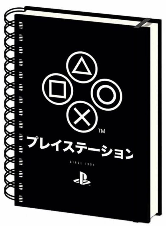 Playstation - Onyx - jegyzetfüzet