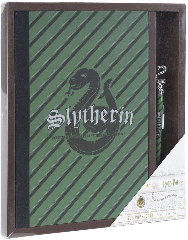 Harry Potter - Slytherin - jegyzetfüzet tollal