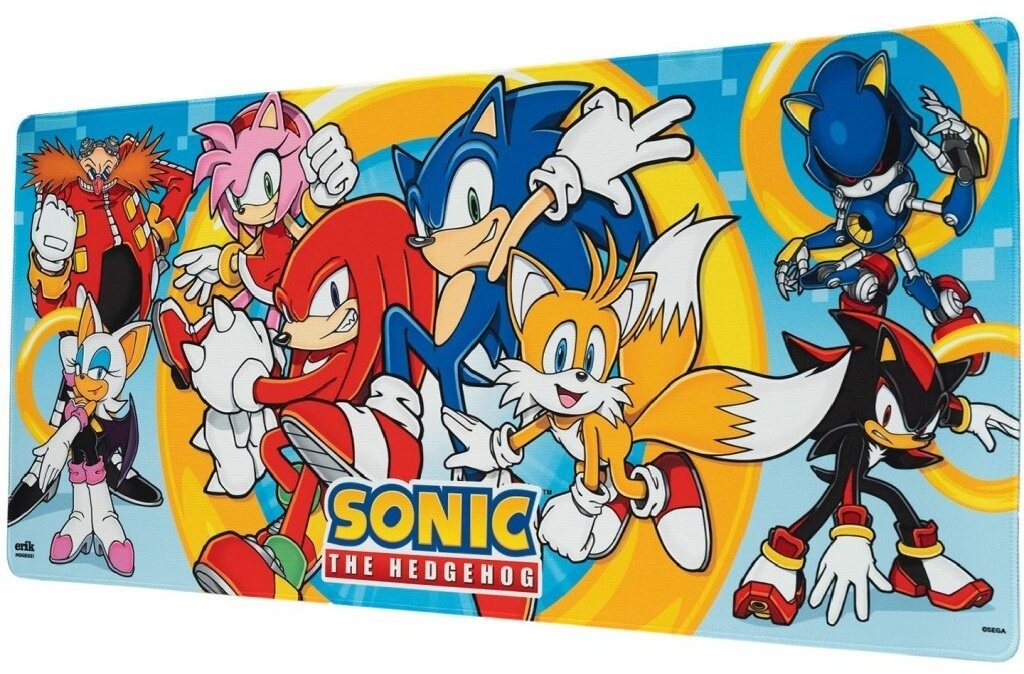 Sonic The Hedgehog - Green Hill Adventures - egér és billentyűzet alátét