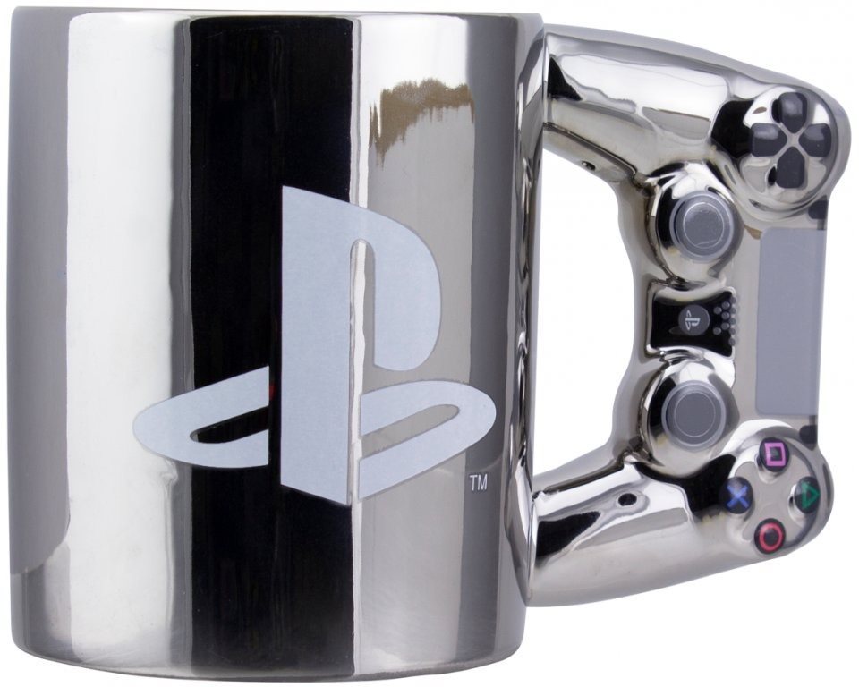 PlayStation - Silver Controller - bögre