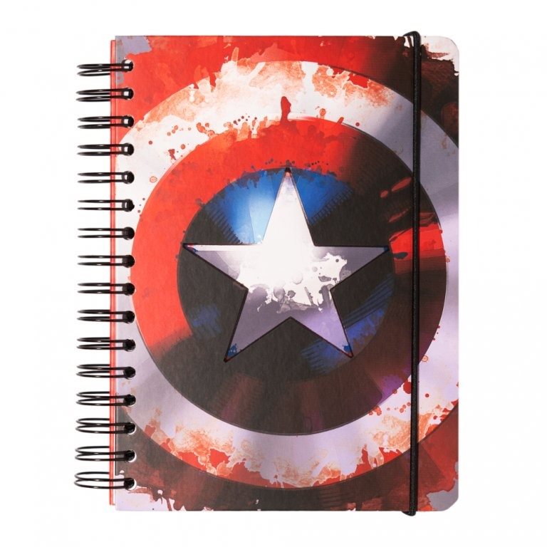 Marvel - Amerika Kapitány - jegyzetfüzet