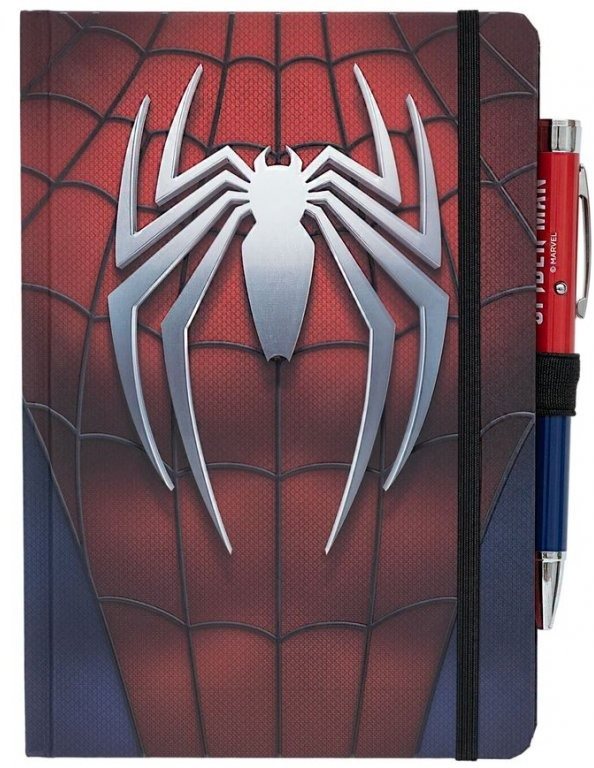 Marvel Spiderman - Logó - jegyzetfüzet tollal