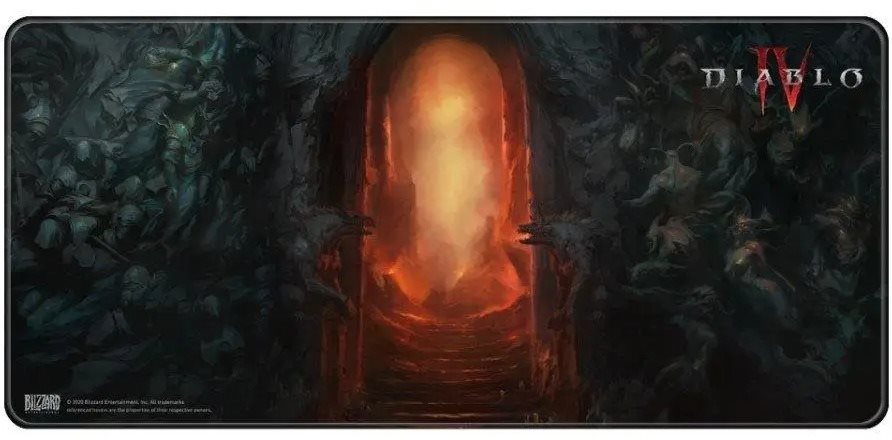 Diablo IV - Gate of Hell - Egér- és billentyűzet alátét