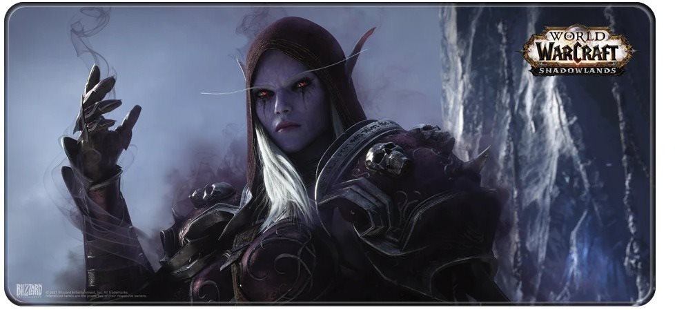 World of Warcraft Shadowlands - Sylvanas - Egér és billentyűzet alátét