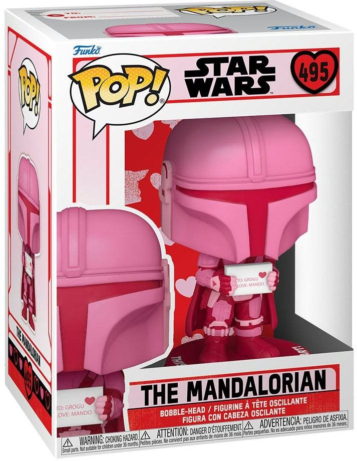 Funko POP! Valentines Star Wars - The Mandalorian (Bobble-head)