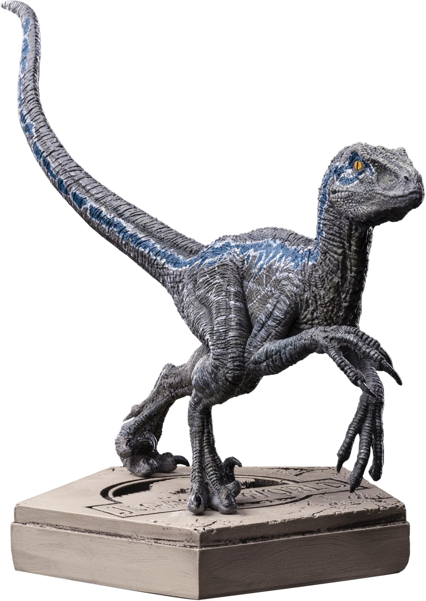 Jurassic World - Velociraptor Blue - Icons Iron Studio