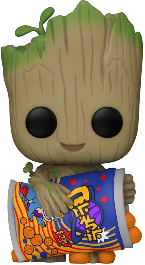 Funko POP! I Am Groot - Groot with Cheese Puffs