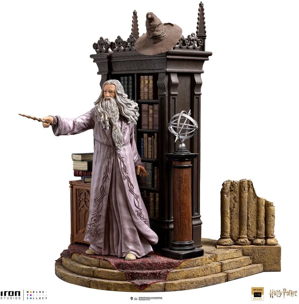 Iron studios harry potter - albus dumbledore - deluxe art scale 1/10