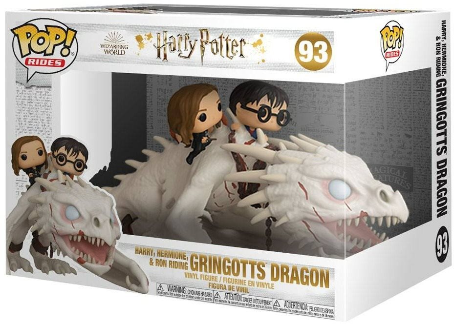 Funko POP! Harry Potter Ride - Dragon with Harry, Ron & Hermione