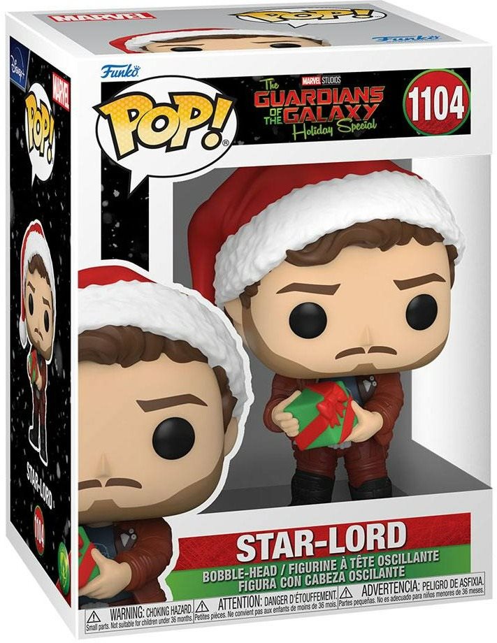 Funko POP! GOTG Holiday Special - Star Lord (Bobble-head)