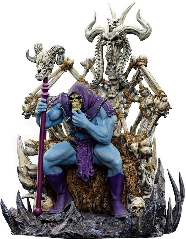 Masters of the Universe - Skeletor on Throne - Art Scale 1/10