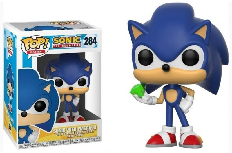 Funko POP! Sonic The Hedgehog - Sonic with Emerald