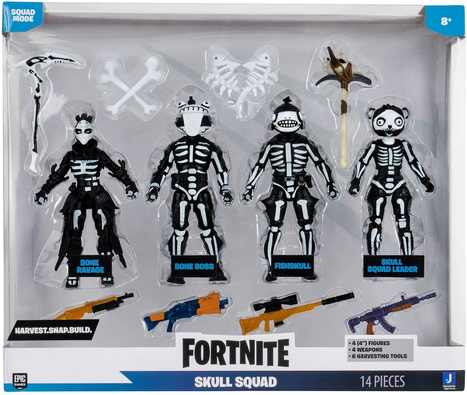 Fortnite - Skull Squad - akciófigura