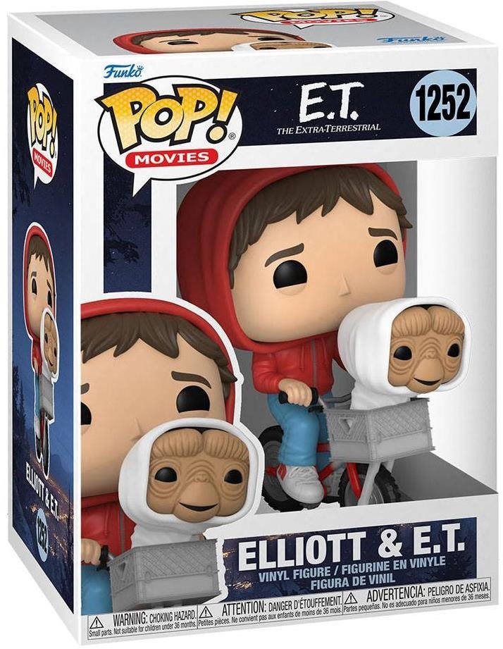 Funko POP! E.T. the Extra - Terrestrial - Elliot with E.T. in Bike Basket