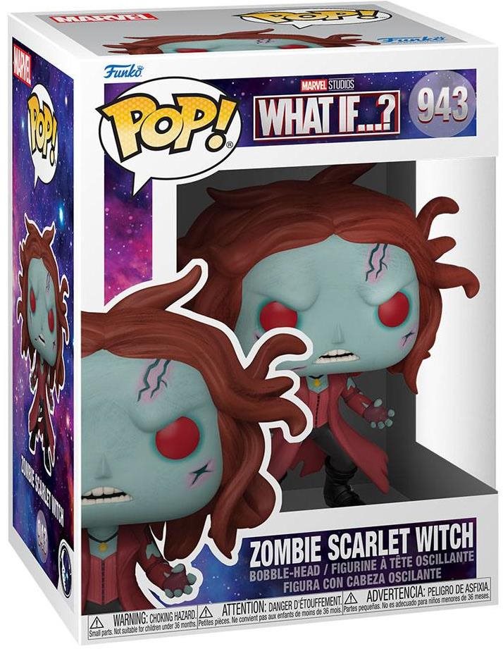 Funko POP! What If...? - Zombie Scarlet Witch (Bobble-head)