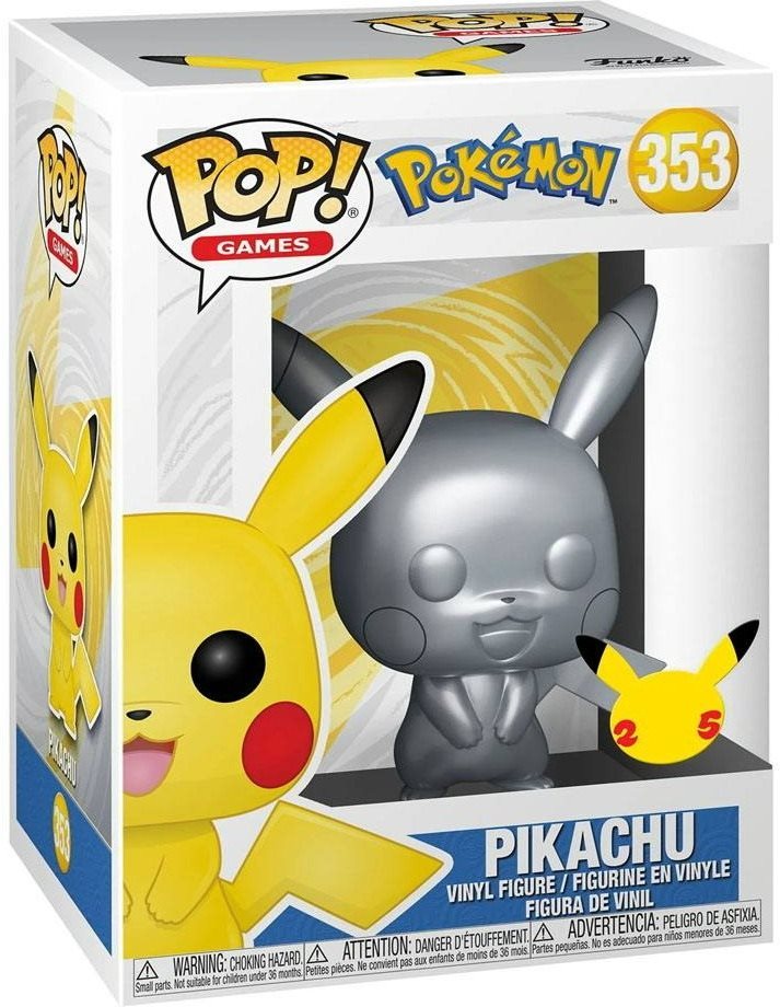 Funko POP! Pokémon - Pikachu (Silver Edition)