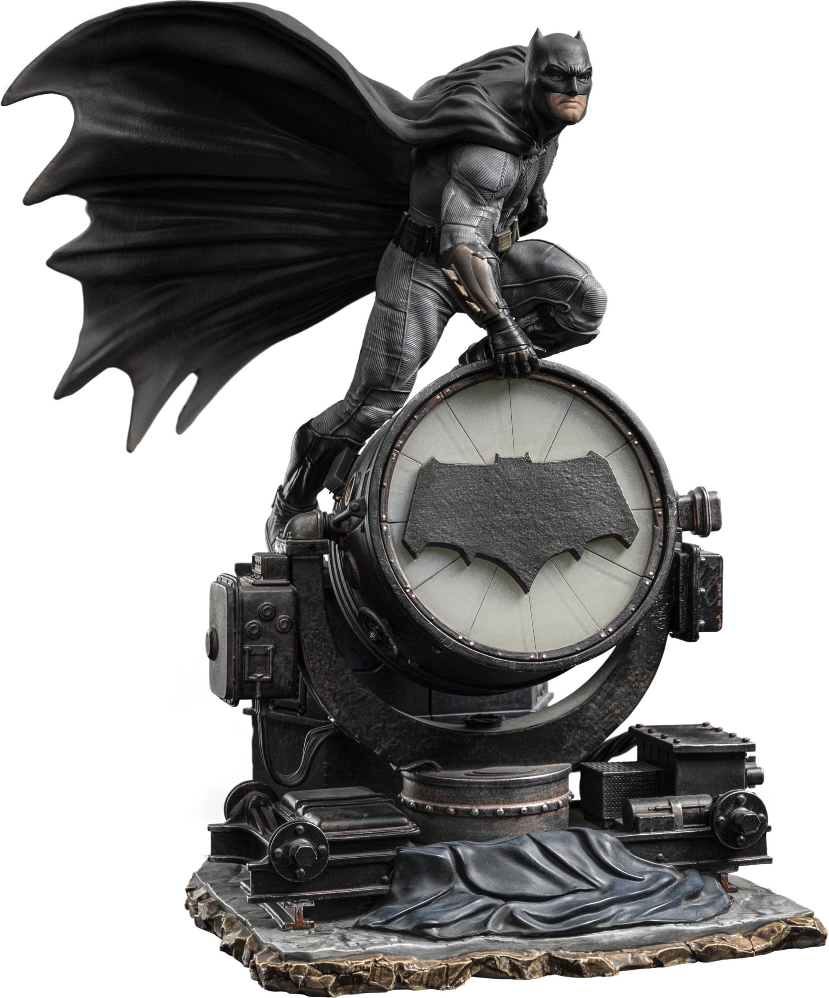 DC Comics - Batman on Batsignal Deluxe - Art Scale 1/10