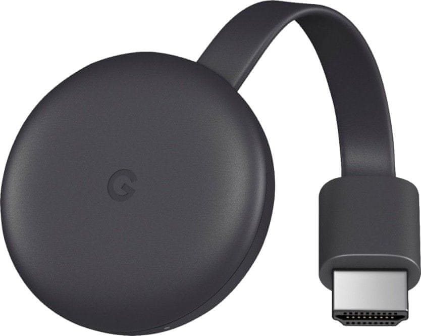 Google Chromecast 3 fekete - adapter nélkül