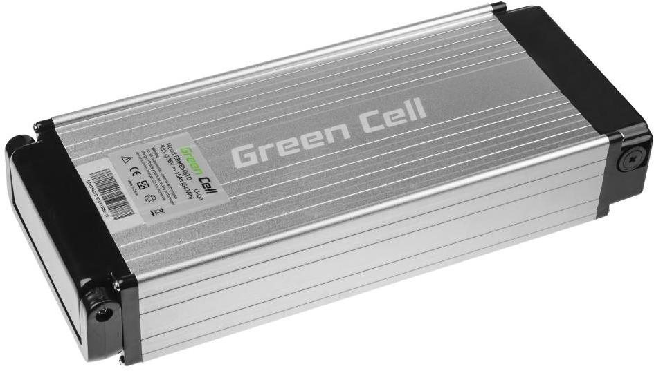 Green Cell elektromos kerékpár akkumulátor, 36V 15Ah 540Wh Rear Rack