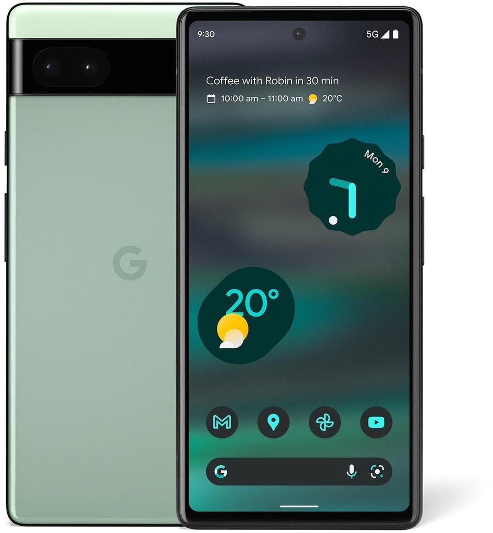 Google Pixel 6a 5G 6 GB/128 GB zöld