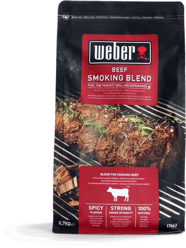 WEBER füstőlő faforgács - marhahús