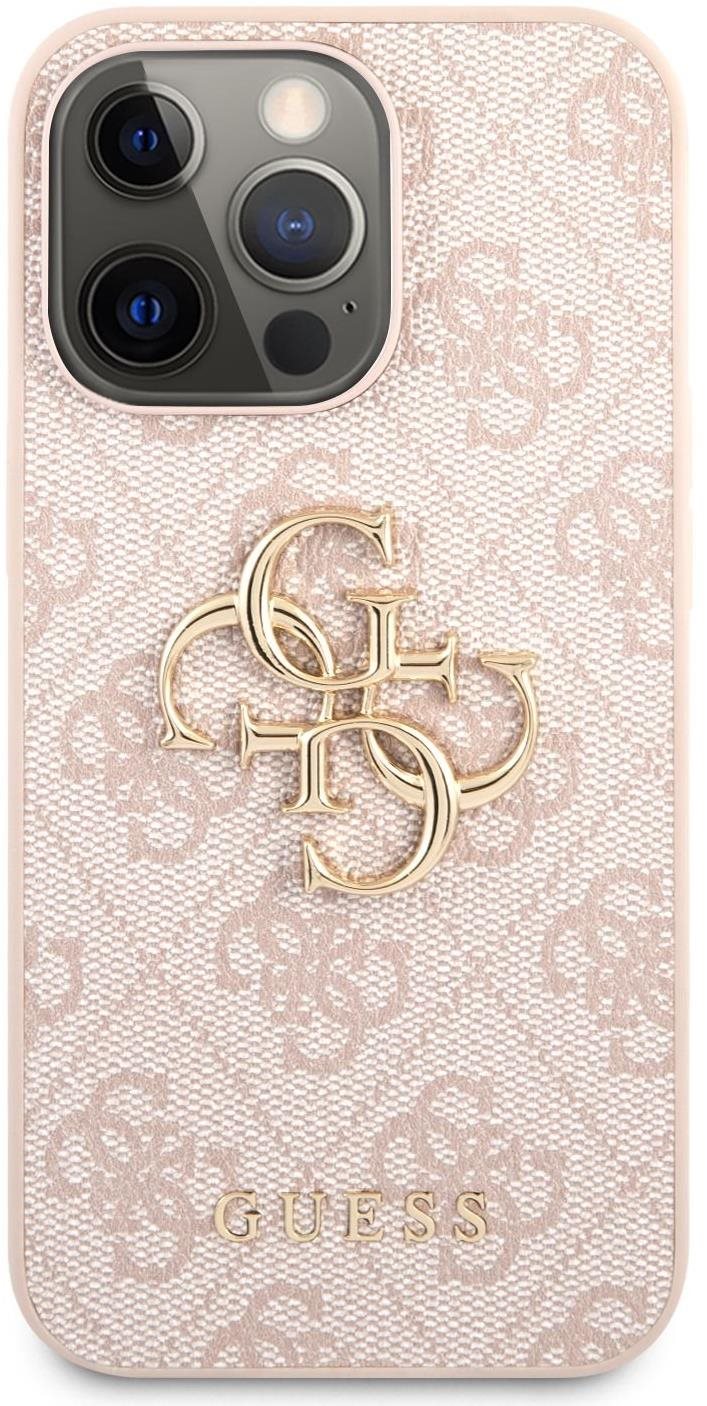 Guess PU 4G Metal Logo Apple iPhone 13 Pro Pink tok