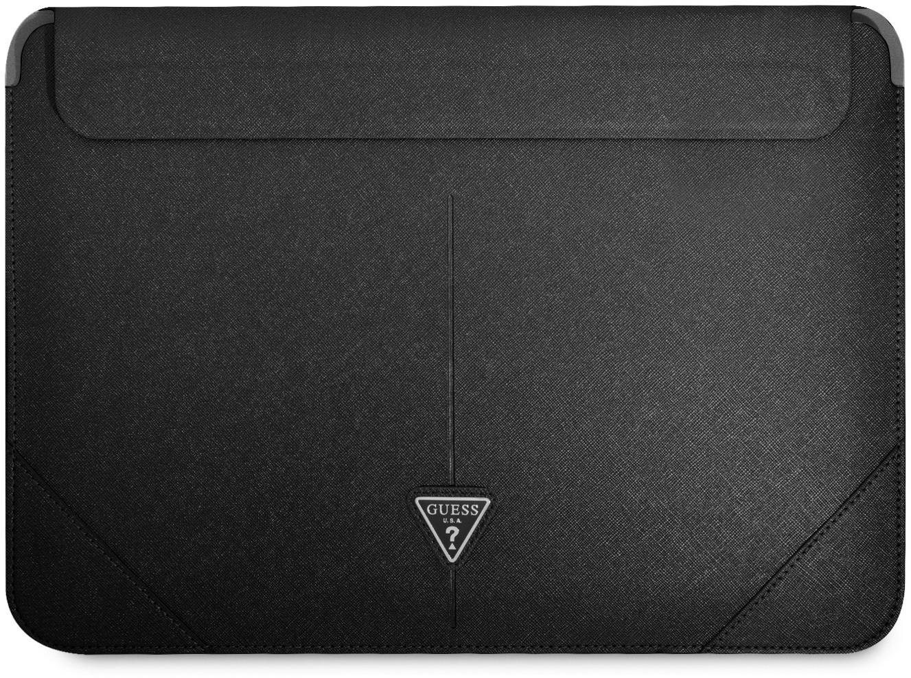 Guess Saffiano Triangle Metal Logo Computer Sleeve 13/14