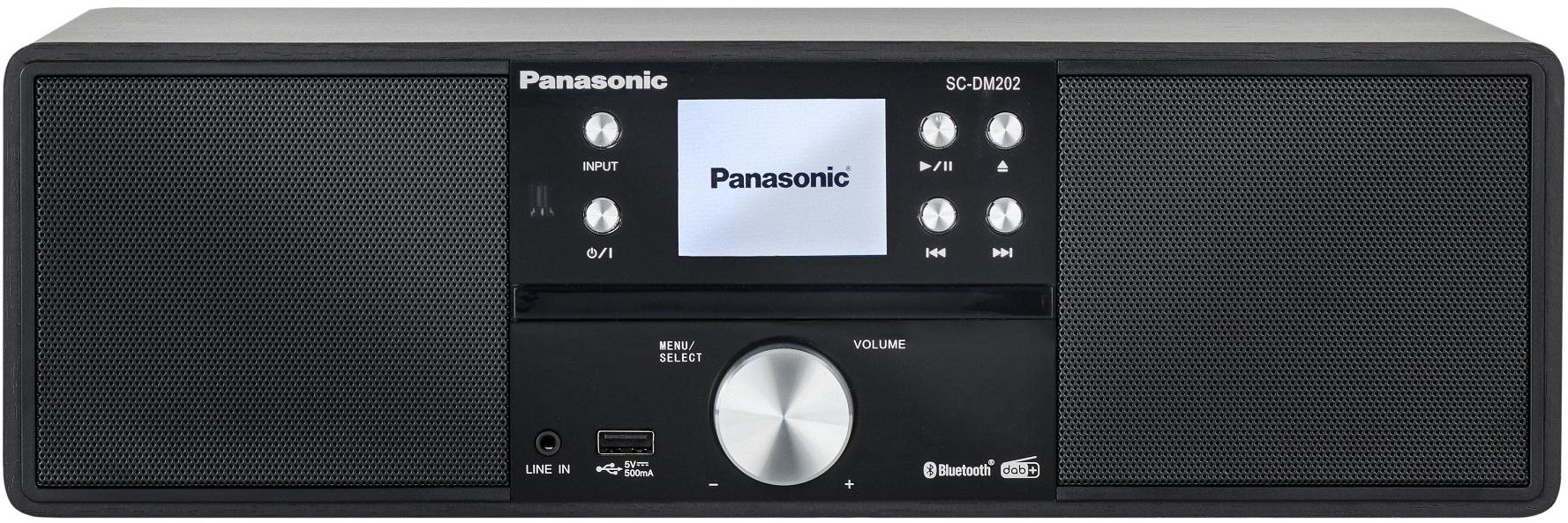Panasonic SC-DM202EG-K fekete