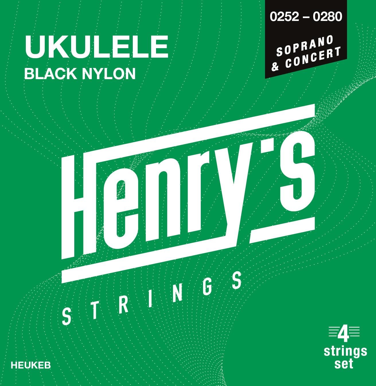 Henry's Strings Black Nylon