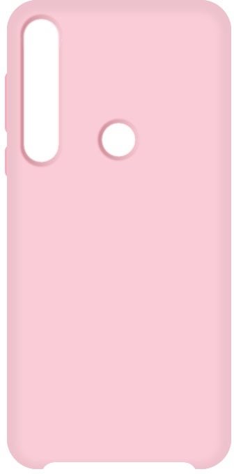 Hishell Premium Liquid Silicone Motorola Moto G8 Plus rózsaszín tok