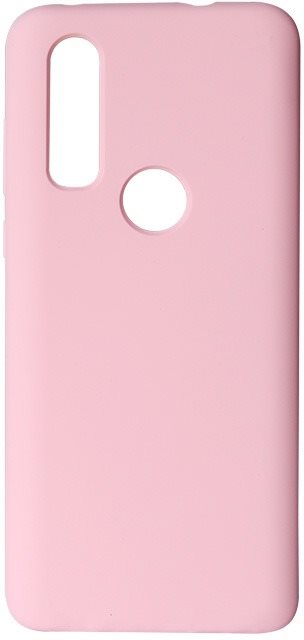 Hishell Premium Liquid Silicone Motorola One Action rózsaszín tok