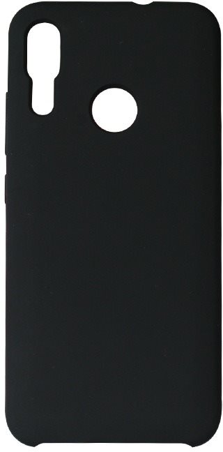 Hishell Premium Liquid Silicone Motorola Moto E6 Plus fekete tok