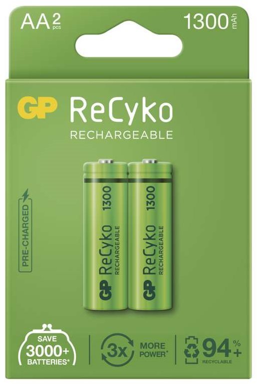 GP ReCyko 1300 AA (HR6), 2 db