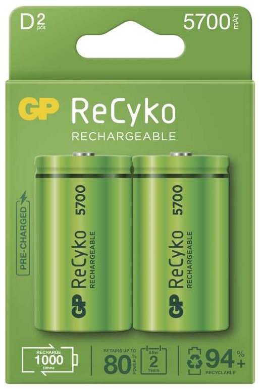 GP ReCyko 5700 D (HR20), 2 db