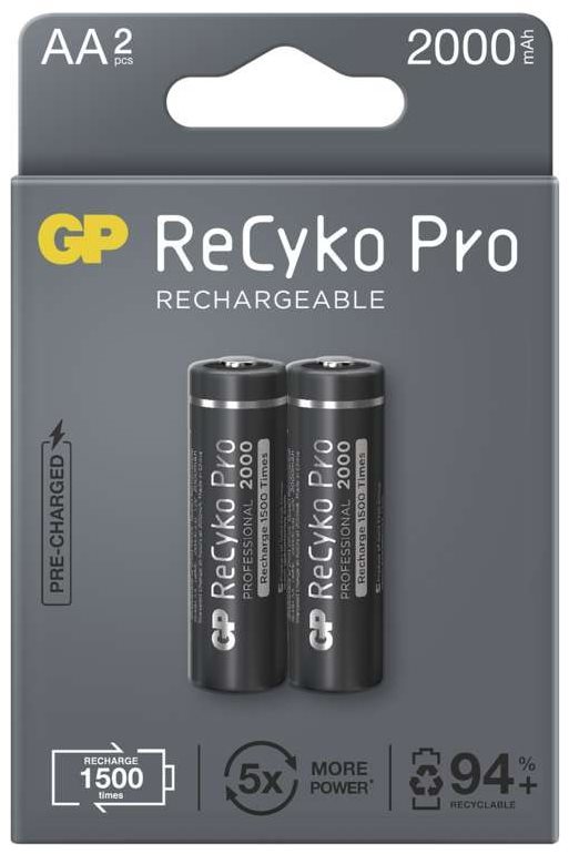 GP ReCyko Pro Professional AA (HR6), 2 db