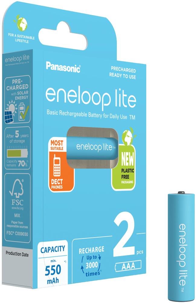 Panasonic eneloop HR03 AAA 4LCCE/2BE LITE N