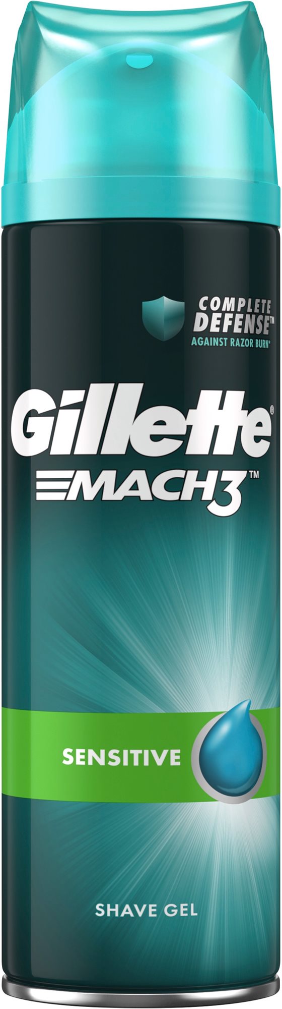 GILLETTE Mach3 Complete Defense Sensitive 200 ml