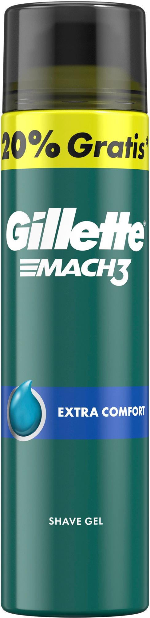 GILLETTE Mach3 Extra Comfort Férfi borotvagél 240 ml