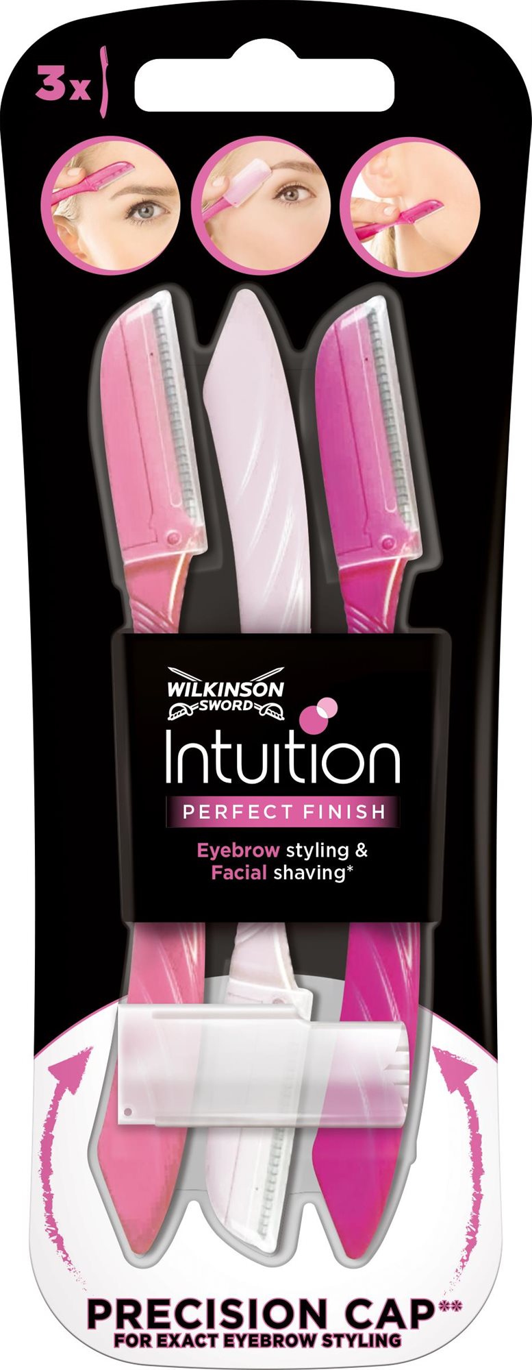 WILKINSON Intuition Perfect Finish szemöldökformázó 3 db