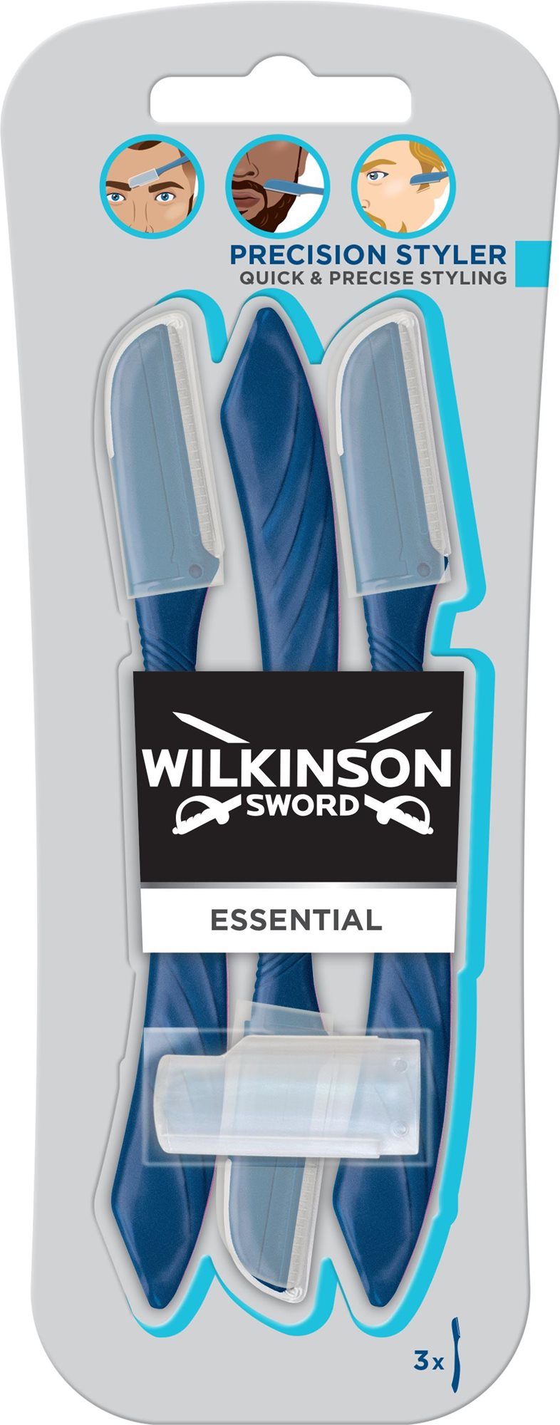 WILKINSON Precision Styler szemöldök- és szakálligazító 3 darab
