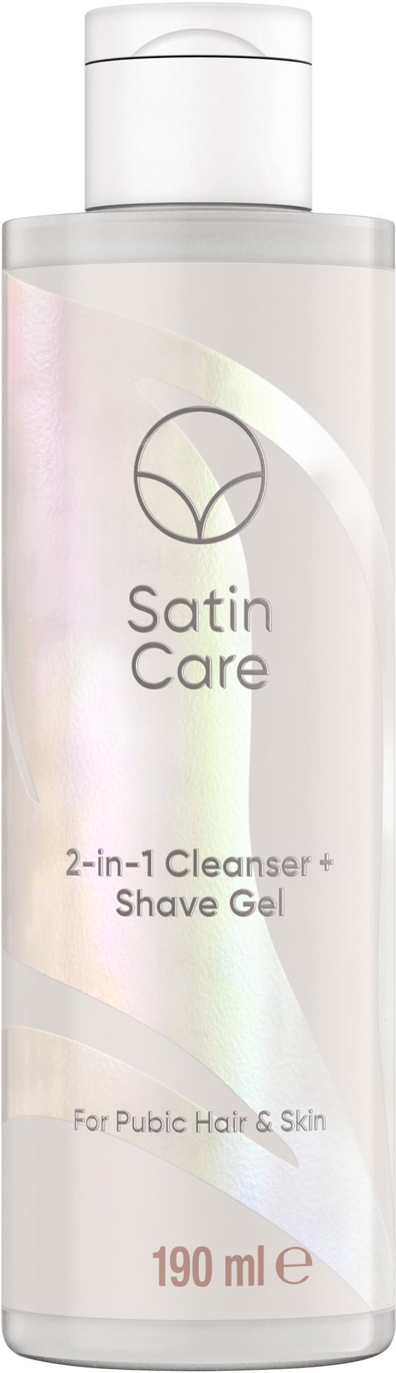 Borotvagél GILLETTE Venus Satin Care 2in1 Cleanser + Shave Gel 190 ml