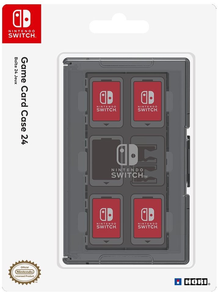 Hori Game Card Case 24 Black - Nintendo Switch