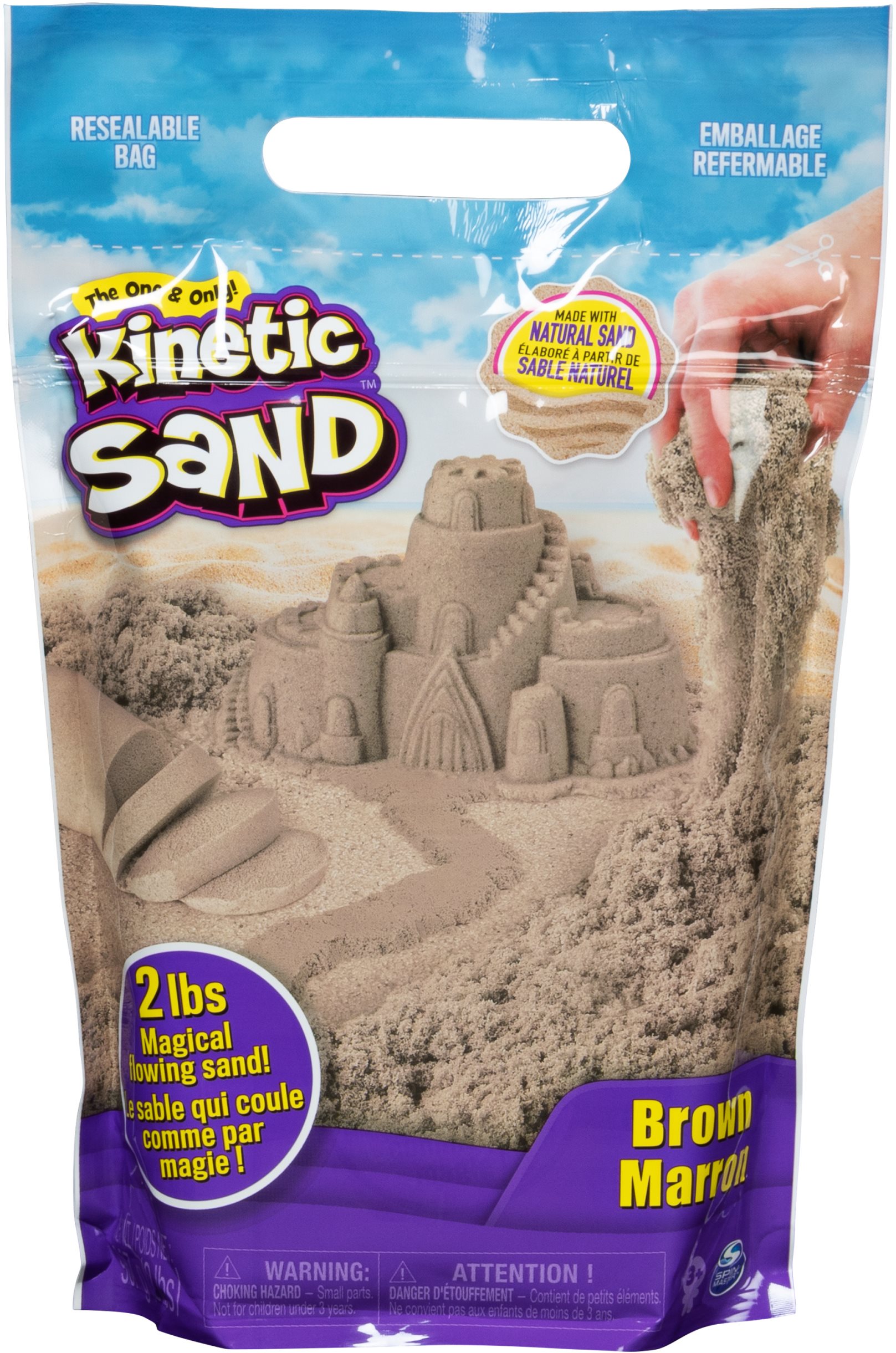 Kinetic Sand Barna homok 0,9 kg