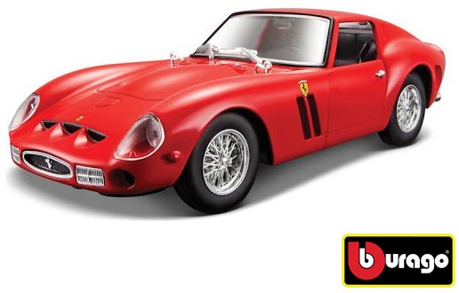 Bburago Ferrari 250 GTO Red