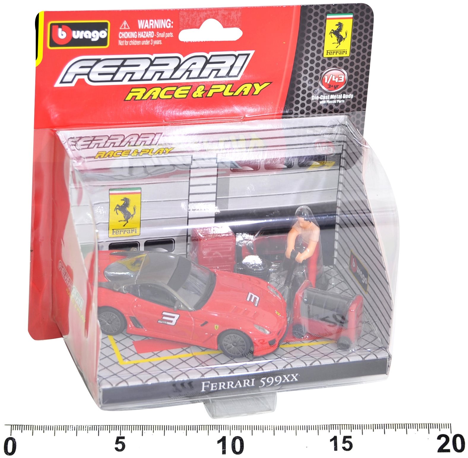 Bburago Ferrari Race & Play Garage
