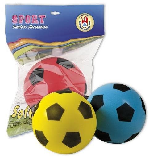 Androni Soft labda - átmérője 20 cm, sárga