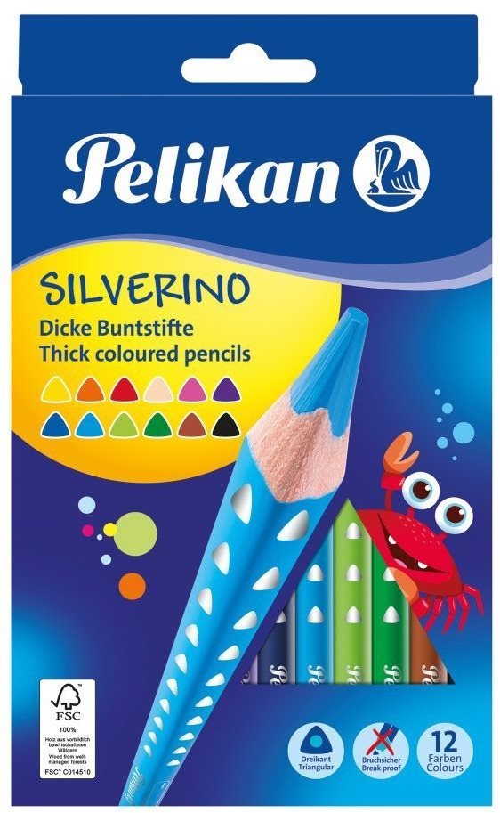 Pelikan Silverino vastag 12 szín