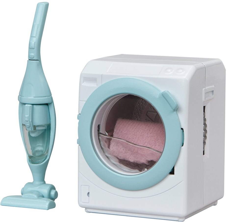 Figura kiegészítő Sylvanian families Bútor - automata mosógép és porszívó
