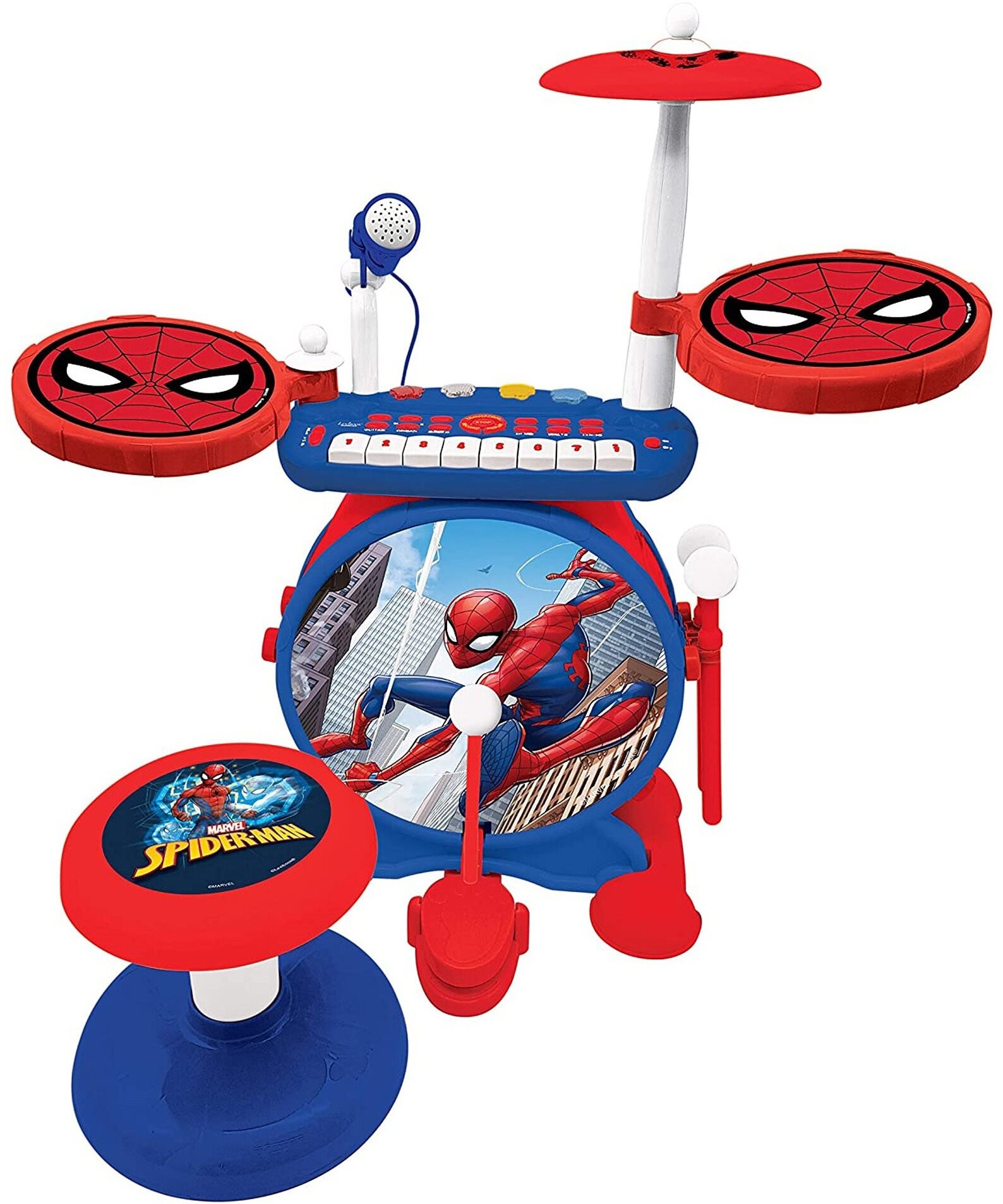 Lexibook Spider man elektromos dob székkel